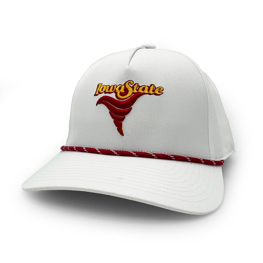 Iowa State Vintage Tornado Logo Rope Hat