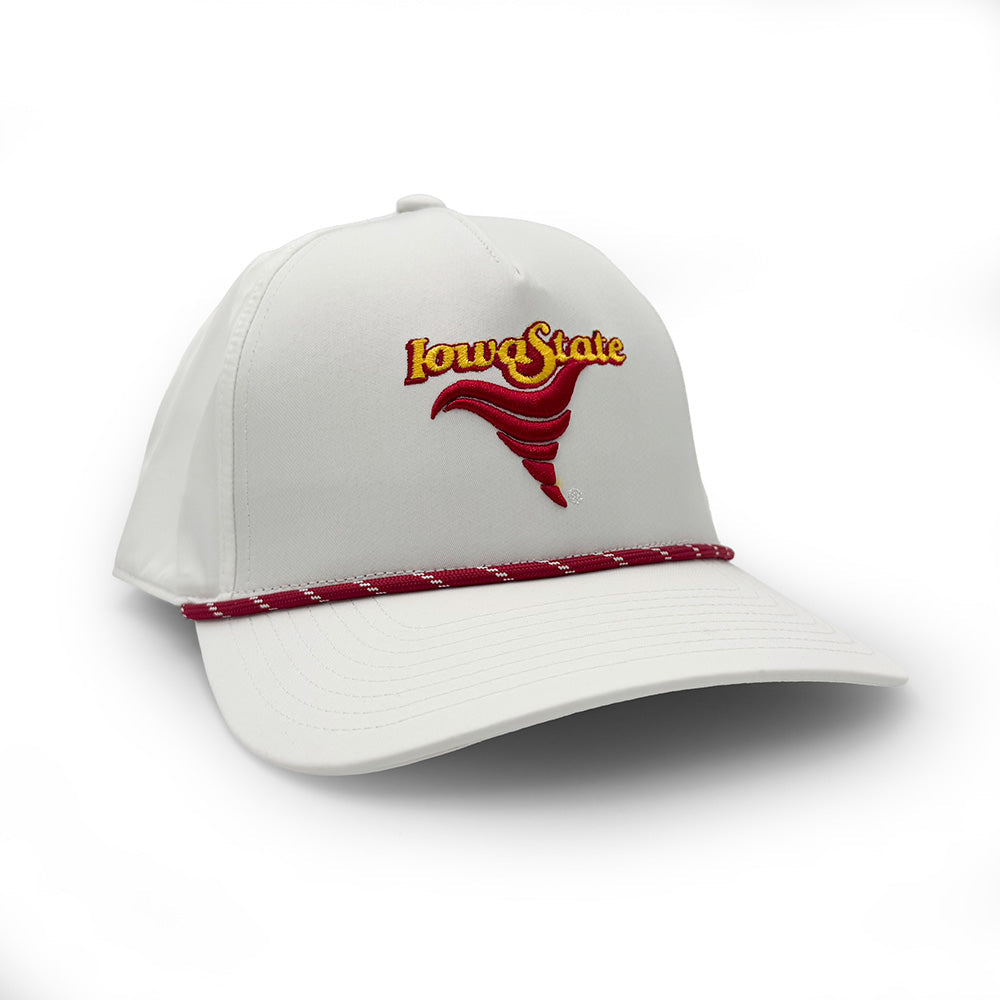 Iowa State Vintage Tornado Logo Rope Hat