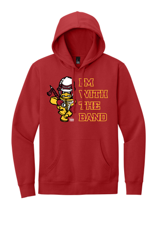 I'm With The Band Marching Band Cy Hoody