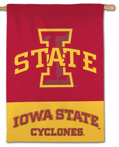 Iowa State Applique Banner 2 Sided