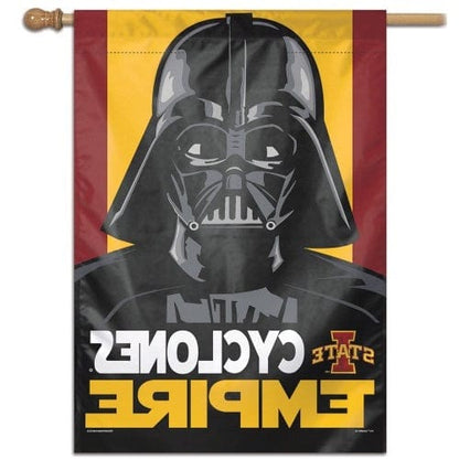 Iowa State Cyclones Empire Flag Vertical Star Wars House Banner