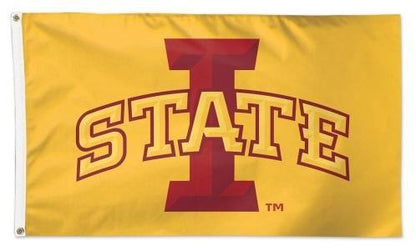 Iowa State Cyclones Flag 3x5 Yellow