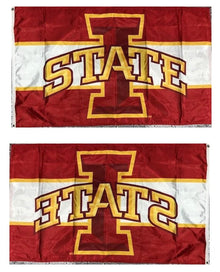 Iowa State Cyclones Flag 3x5 Striped