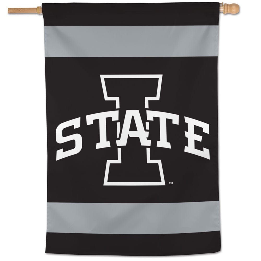 Iowa State Cyclones Flag Black White House Banner