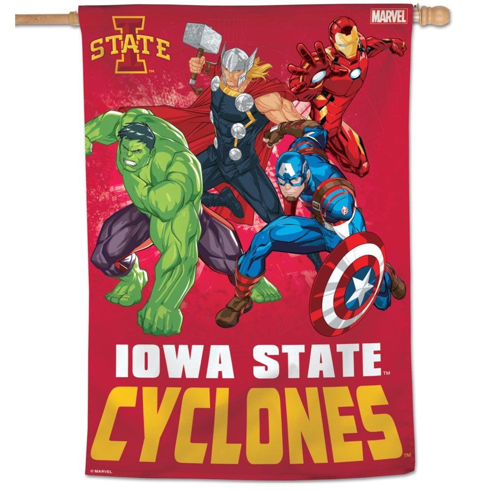 Iowa State Cyclones Flag House Banner Marvel Avengers