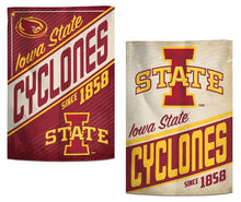 Iowa State Cyclones Garden Flag 2 Sided Retro