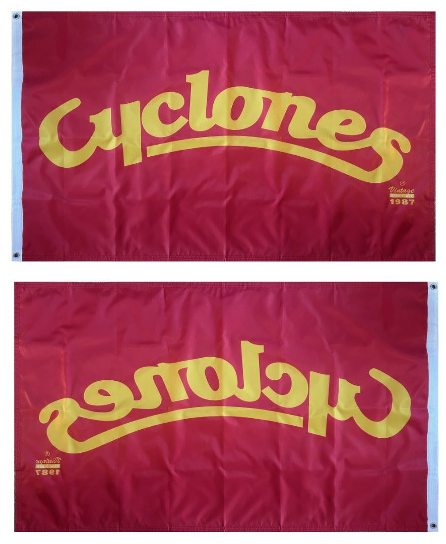 Iowa State Cyclones Script Flag 3x5 - Official Vintage Logo Outdoor Flag
