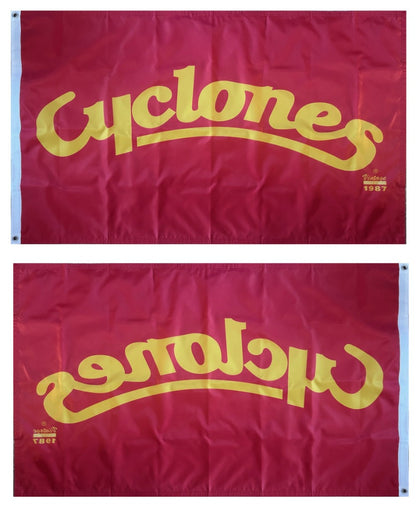 Iowa State Cyclones Script Flag 3x5 - Official Vintage Logo Outdoor Flag