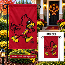 Iowa State Cyclones Vintage Angry Cy 2-Sided Cardinal Garden Flag 13x18