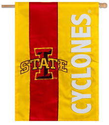 Iowa State Embellished 2 Sided Banner