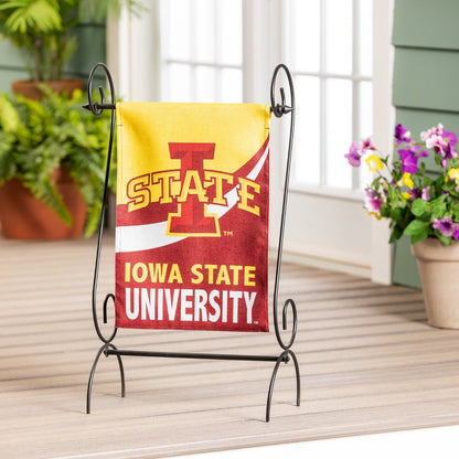 Iowa State Garden Flag Burlap 2 Sided