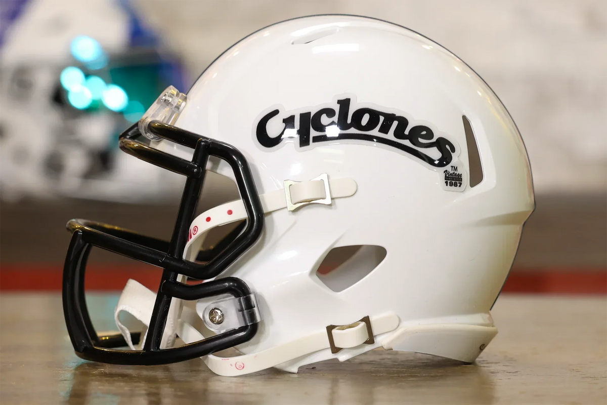 Script Cyclones Iowa State Cyclones Riddell Speed Mini Helmet - Script – Cyclone ...