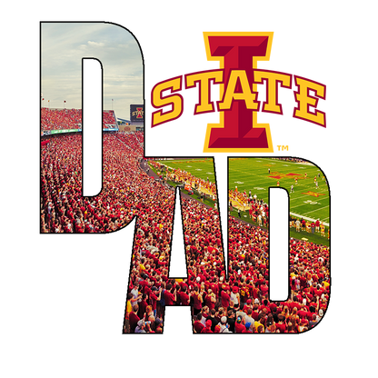 Iowa State Cyclones - Iowa State Dad Bag Tag