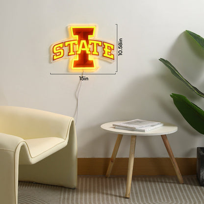 Iowa State Cyclones LED Neon Sign