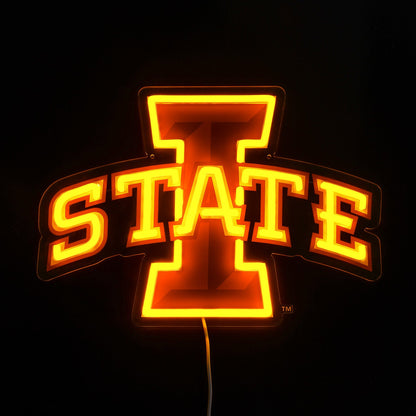 Iowa State Cyclones LED Neon Sign
