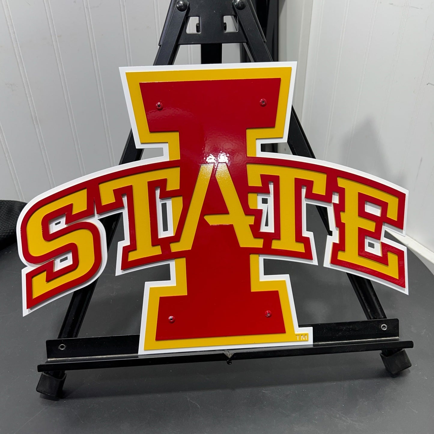 Iowa State "I" with "State" Dorm Room Size