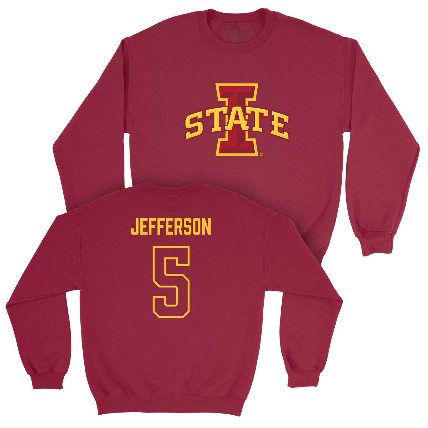 Iowa State Men's Basketball Cardinal Legacy Crew - Joshua Jefferson | #5
