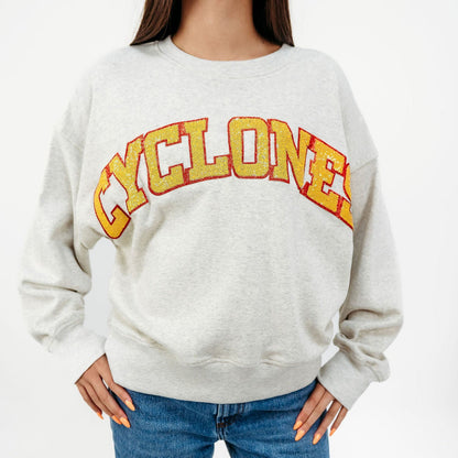 Iowa State Cyclones Slouchy Crewneck Sweatshirt