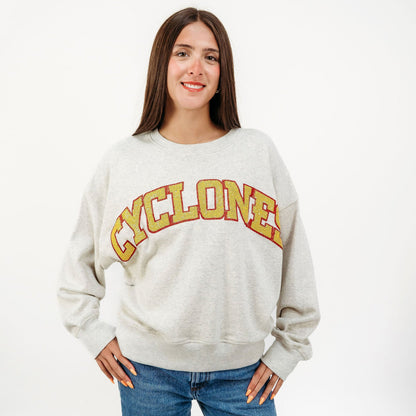Iowa State Cyclones Slouchy Crewneck Sweatshirt