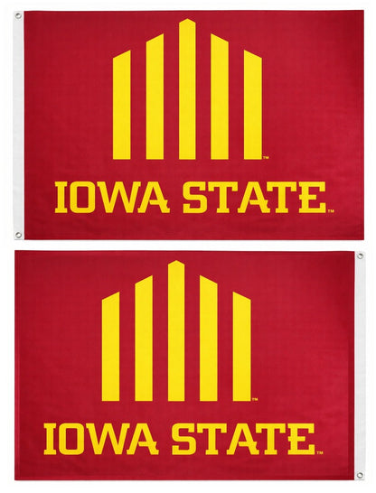 Jack Trice Logo Flag 3x5 Iowa State 2 Sided
