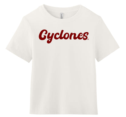 Cyclones Heavyweight Boxy Ladies Tee