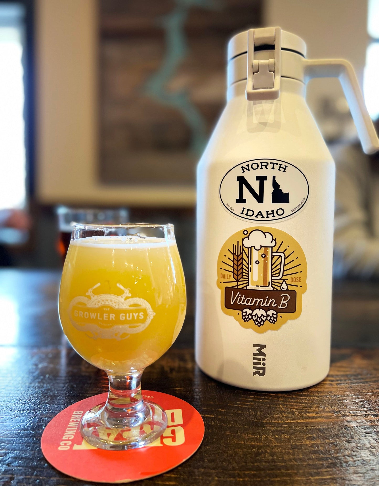 Vitamin B Beer Sticker