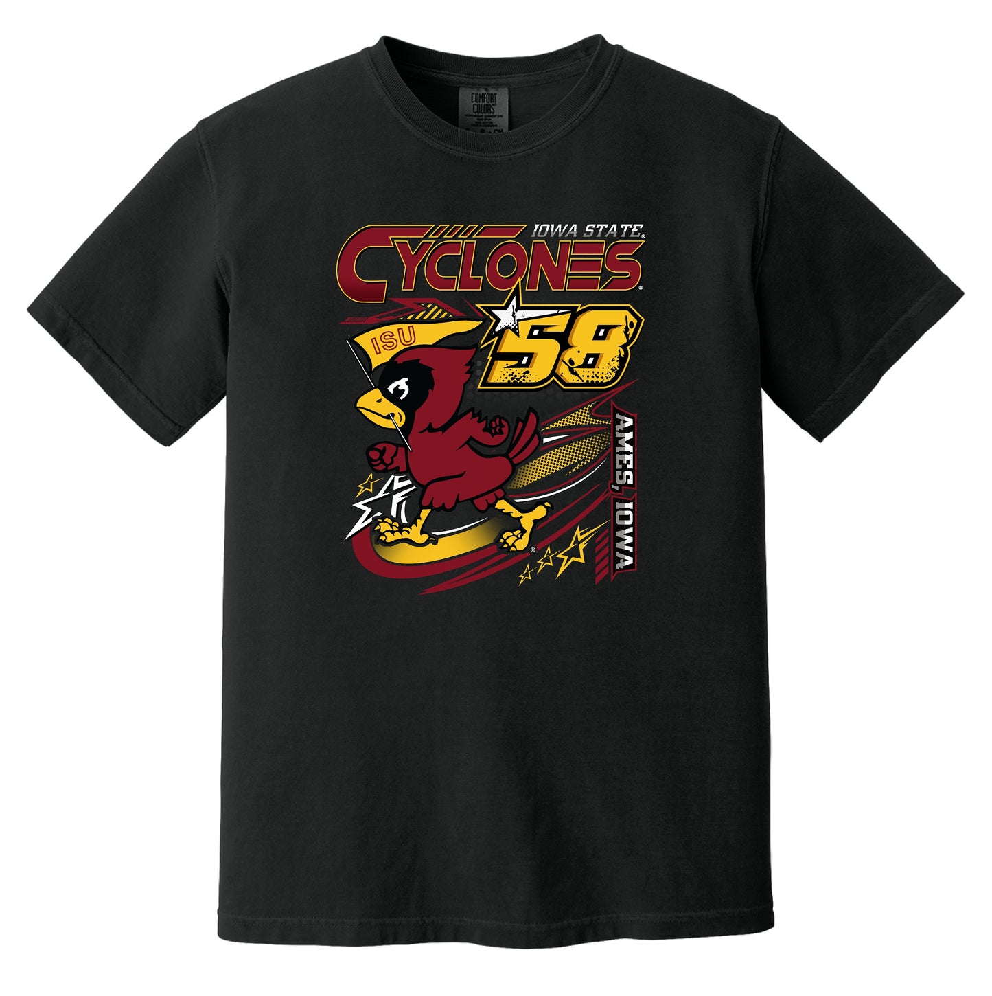 90s Racing Cy Comfort Colors Tee