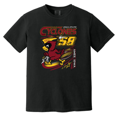 90s Racing Cy Comfort Colors Tee
