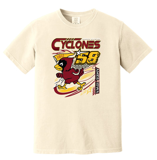 90s Racing Cy Comfort Colors Tee