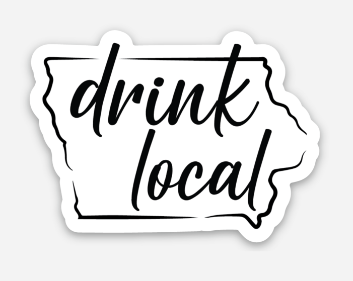 Drink Local Iowa Magnet