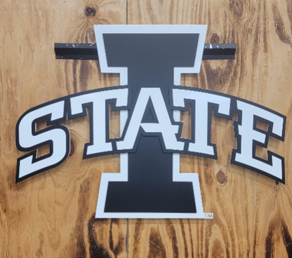 Iowa State "I" with "State"