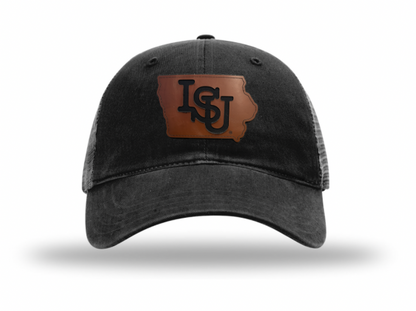 ISU Leather Patch Sideline Trucker