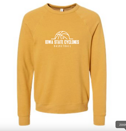 Iowa State Cyclones Basketball Sponge Fleece Crewneck Sweatshirt