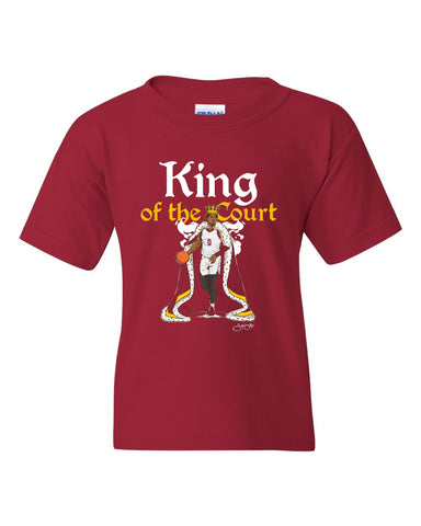 Tre King King of the Court NIL Signature Youth Tee