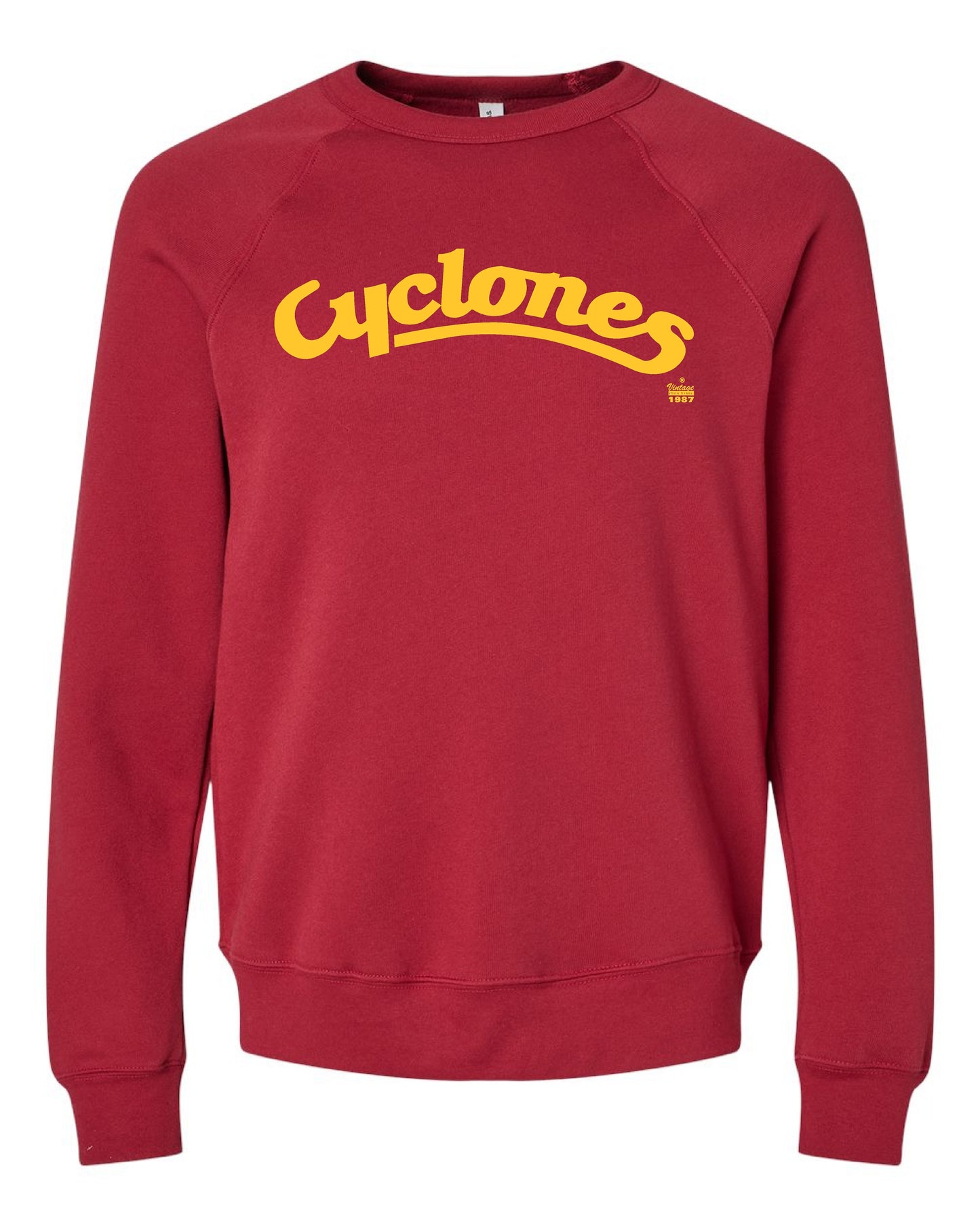 Vintage Arched Cyclones Sponge Fleece Crewneck
