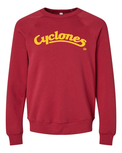 Vintage Arched Cyclones Sponge Fleece Crewneck
