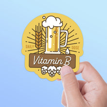 Vitamin B Beer Sticker