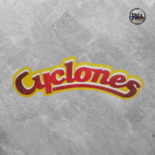 Iowa State Cyclones '87-'94 Helmet Logo
