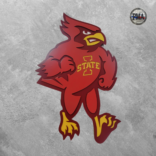 Iowa State Cyclones Cy The Mascot Current Logo