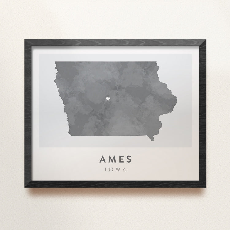 Ames, Iowa Map