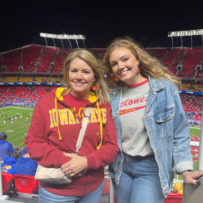 Cyclone Cardinal Iowa State University Ninas