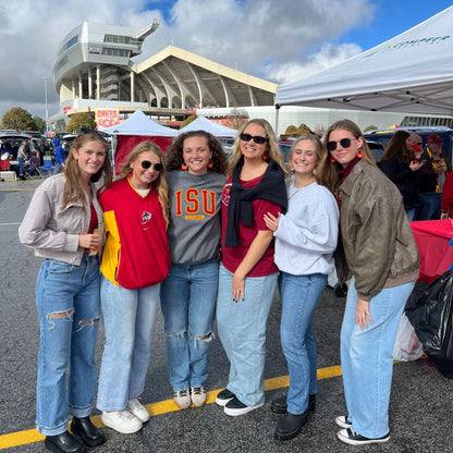 Cyclone Cardinal Iowa State University Ninas