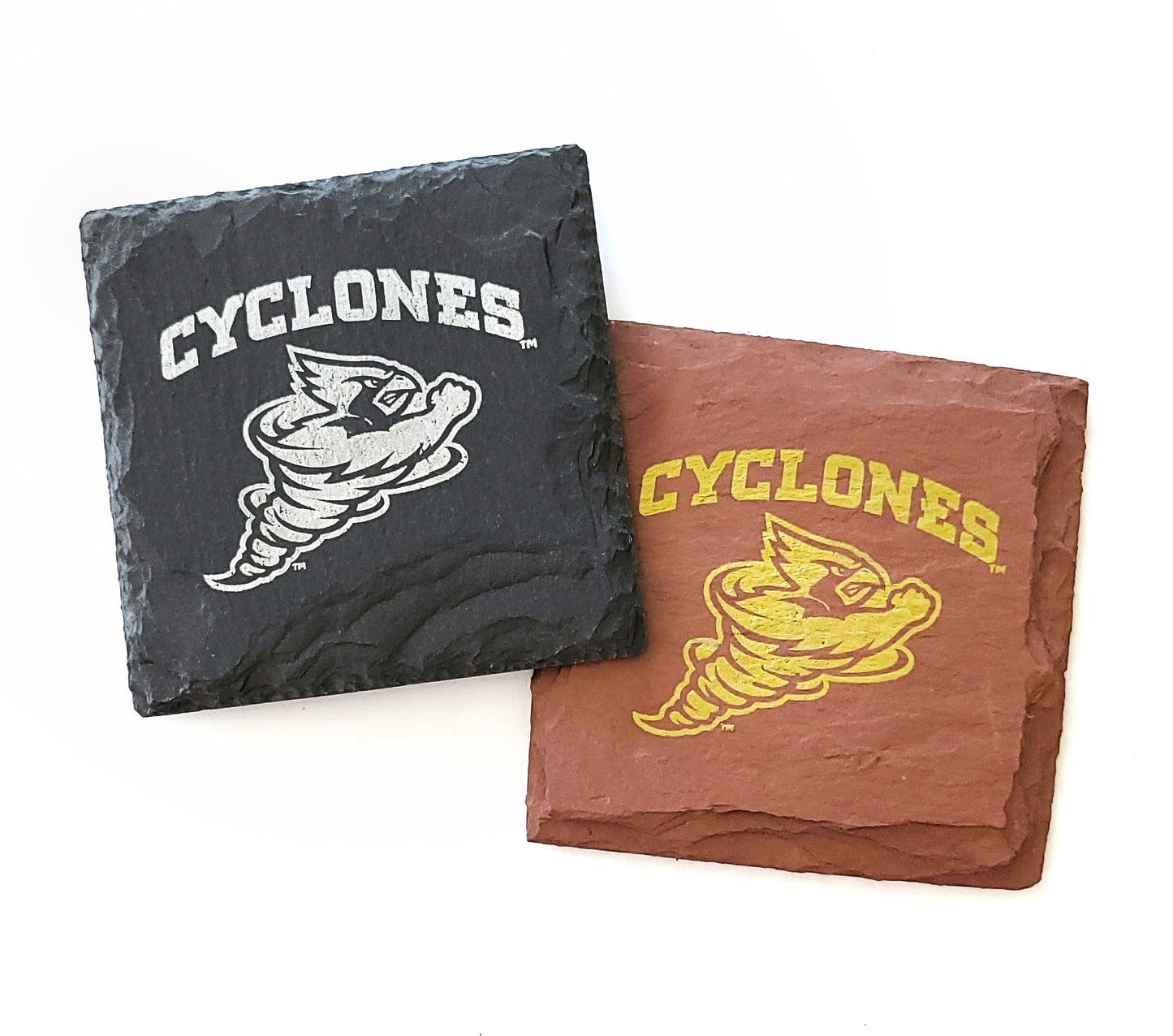 Iowa State Cyclones Cynado Slate Coaster