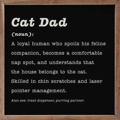 Cat Dad Definition