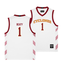Iowa State Women's Basketball White Jersey  - Reese Beaty