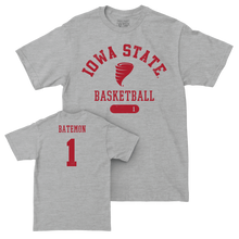 Iowa State Men's Basketball Sport Grey Varsity Tee  - Jamarion Batemon