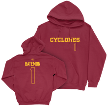 Iowa State Men's Basketball Cardinal Sideline Hoodie  - Jamarion Batemon