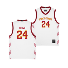 Iowa State Women's Basketball White Jersey - Addy Brown