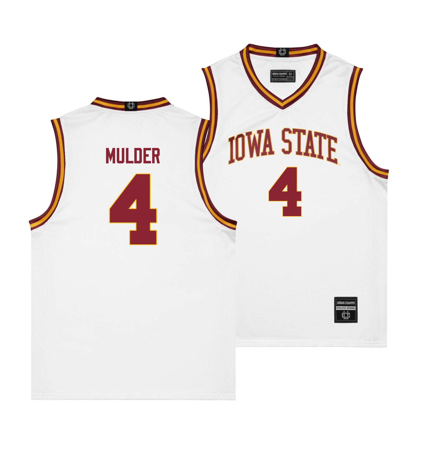 Iowa State Men's Basketball White Jersey  - Eric Mulder
