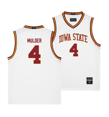 Iowa State Men's Basketball White Jersey  - Eric Mulder